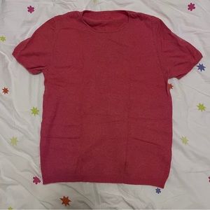 100% CASHMERE Soft Thick Short Sleeve